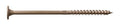 0.22 x 10 Simpson Strong-Drive® SDWS TIMBER Screw Double-Barrier Coating (Exterior Screw) Tan- Carton (250)