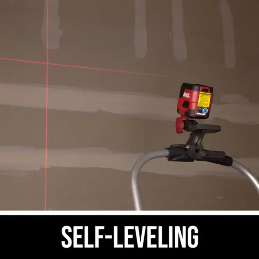 SKIL LL932301 Self-leveling Red Cross Line Laser