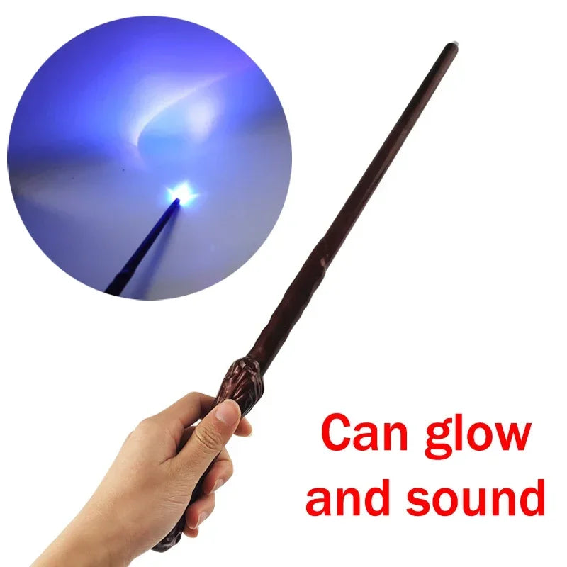 Glowing Magic Wand with Lights & Spell Sounds | Wizard Themed Role-Play Toy for Kids