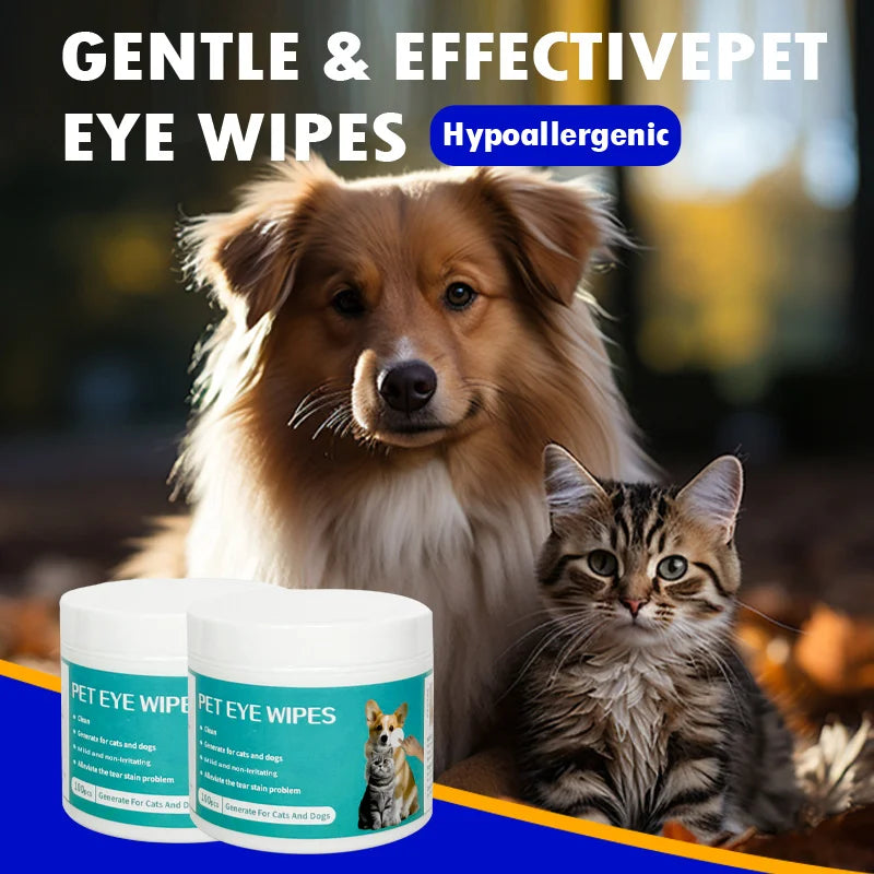 Pet Cleaning Gloves | Lick-Safe Pet Wipes Gloves for Dogs and Cats