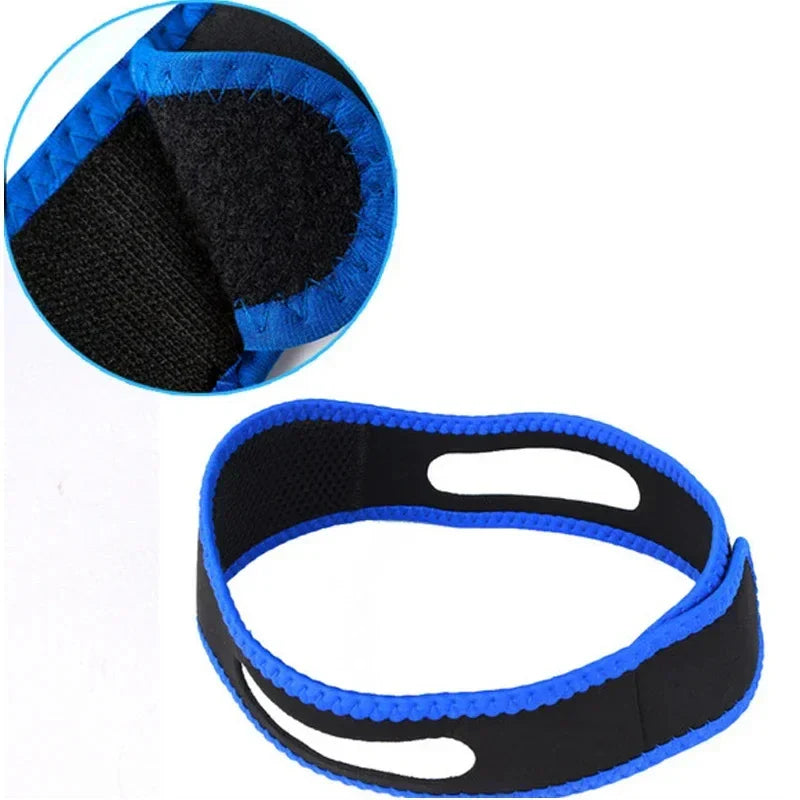 Adjustable Anti-Snoring Chin Support Belt | Facial Lifting and Stretching Belt