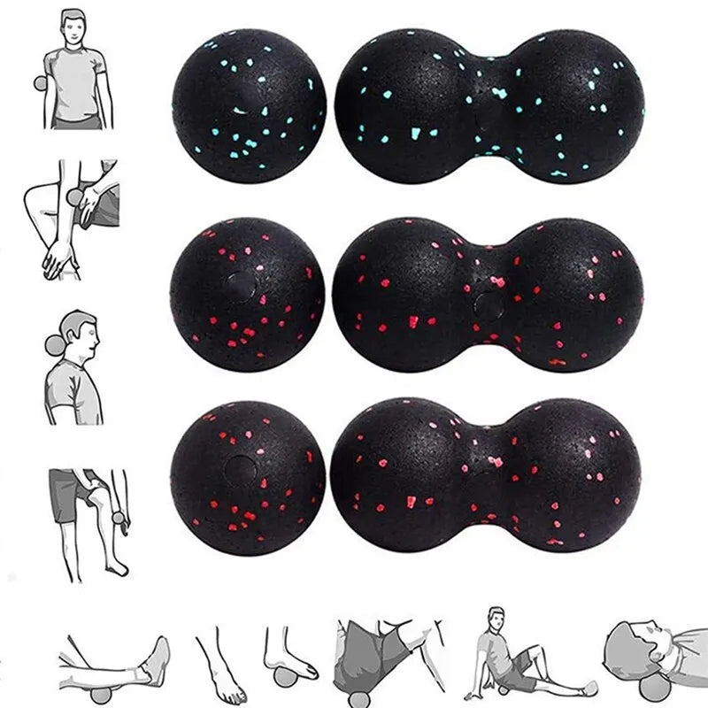 EPP Peanut Massage Ball | High Density Foam for Muscle Relaxation and Pain Relief