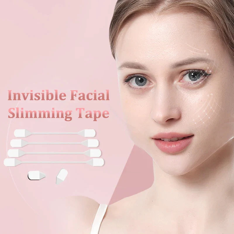 Invisible Facial Slimming Tape | Instant Face and Neck Lift Patches
