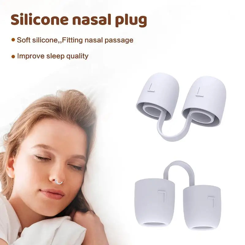 Silicone Nose Clip for Snoring | 3 Pack Nasal Dilator Strips for Better Sleep