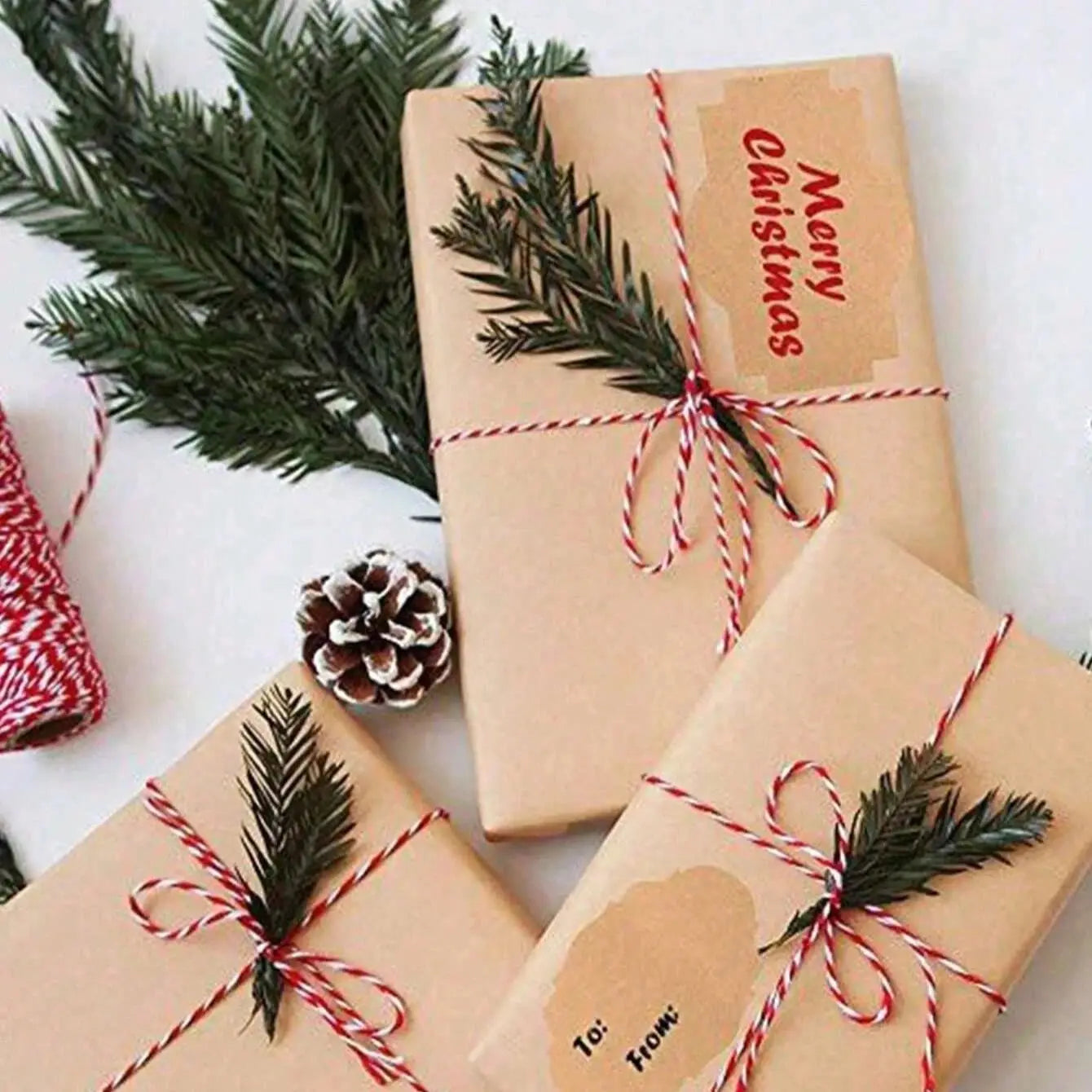 300pcs Solid Color Kraft Paper Label Sticker Roll | Simple Multi-Purpose Writable Stickers for School and DIY