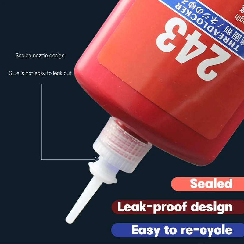 50ml Threadlocker Anaerobic Glue | Anti-Loose Screw Fastening Sealant