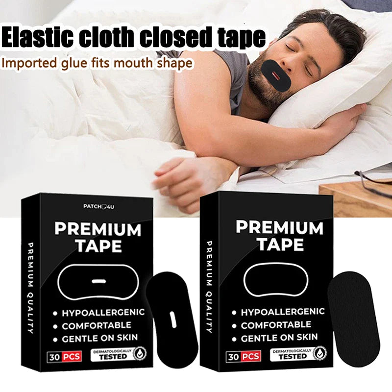 Anti Snoring Mouth Tape | 30 Pcs Sleep Aid Strips for Better Breathing