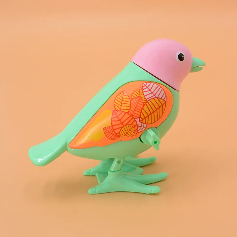 Wind-Up Jumping Magpie Toy | Clockwork Bird Puzzle Gift