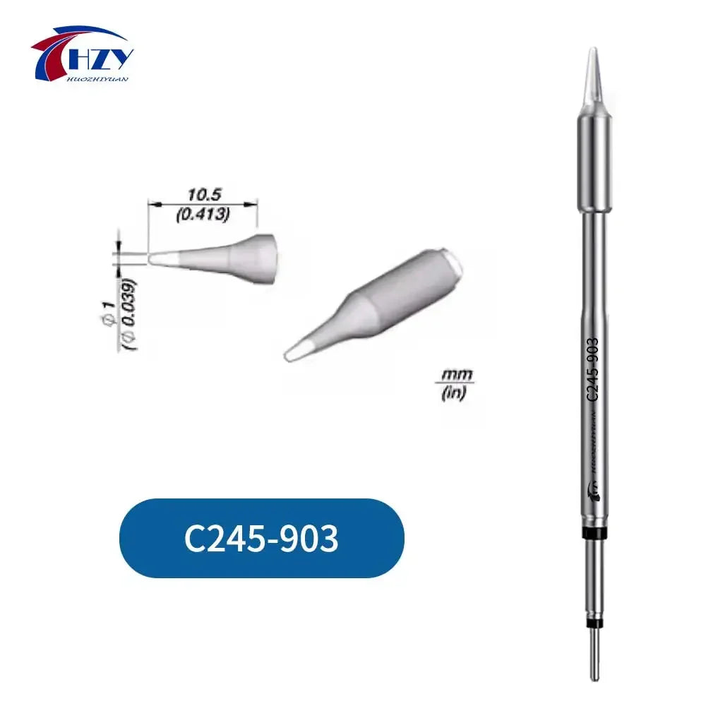 OEM C245 Series Soldering Iron Tips | Universal T245 Handle Soldering Station Tips for Phone Repair