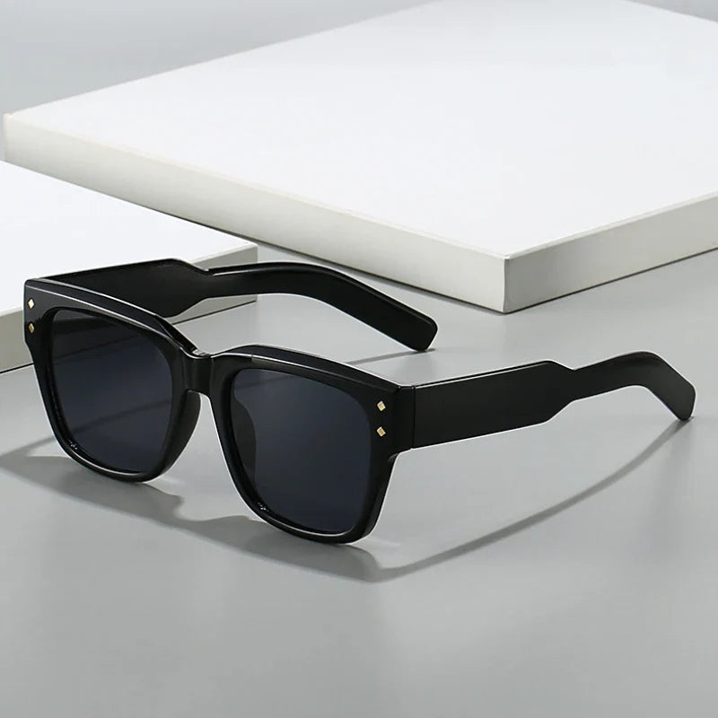 Classic Square Sunglasses UV400 | Unisex Fashion Shades