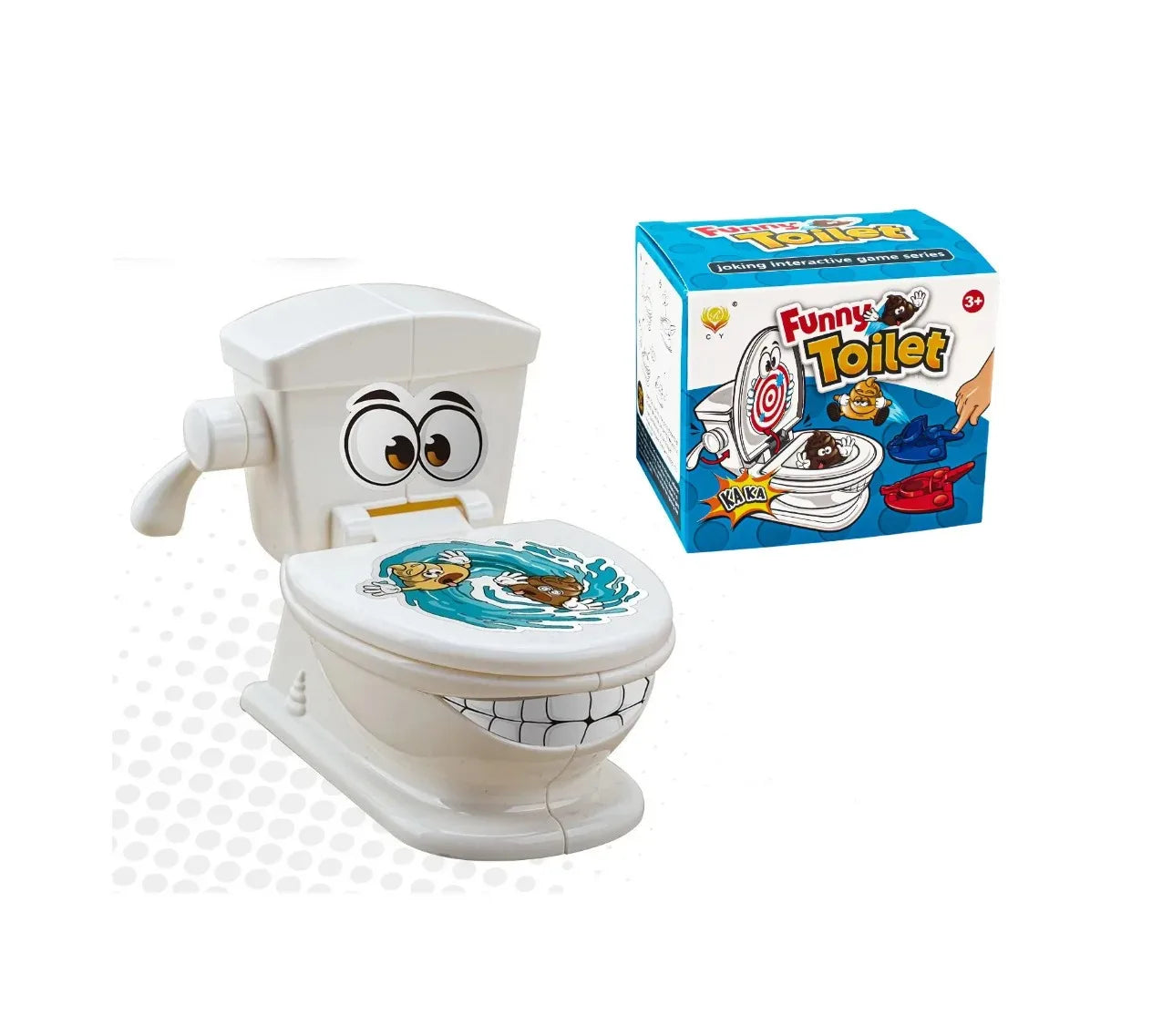 Ejection Toilet Battle Game | Interactive Poop Toy for Kids