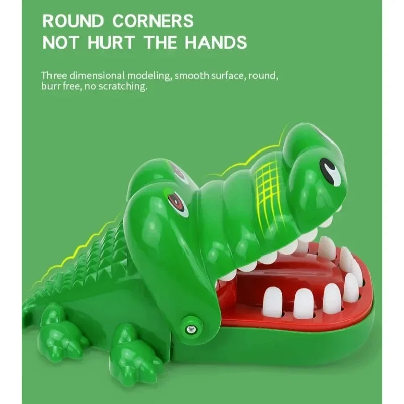Bite Finger Crocodile Pinch Toy | Classic Family Game for Stress Relief and Party Fun