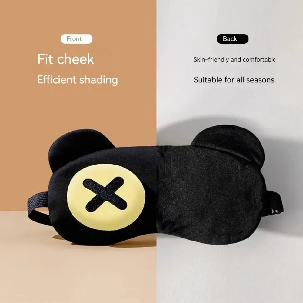 Cute Eye Mask Sleep Soothing Eye Fatigue Warm Compress | Comfortable Children and Students Eye Masks