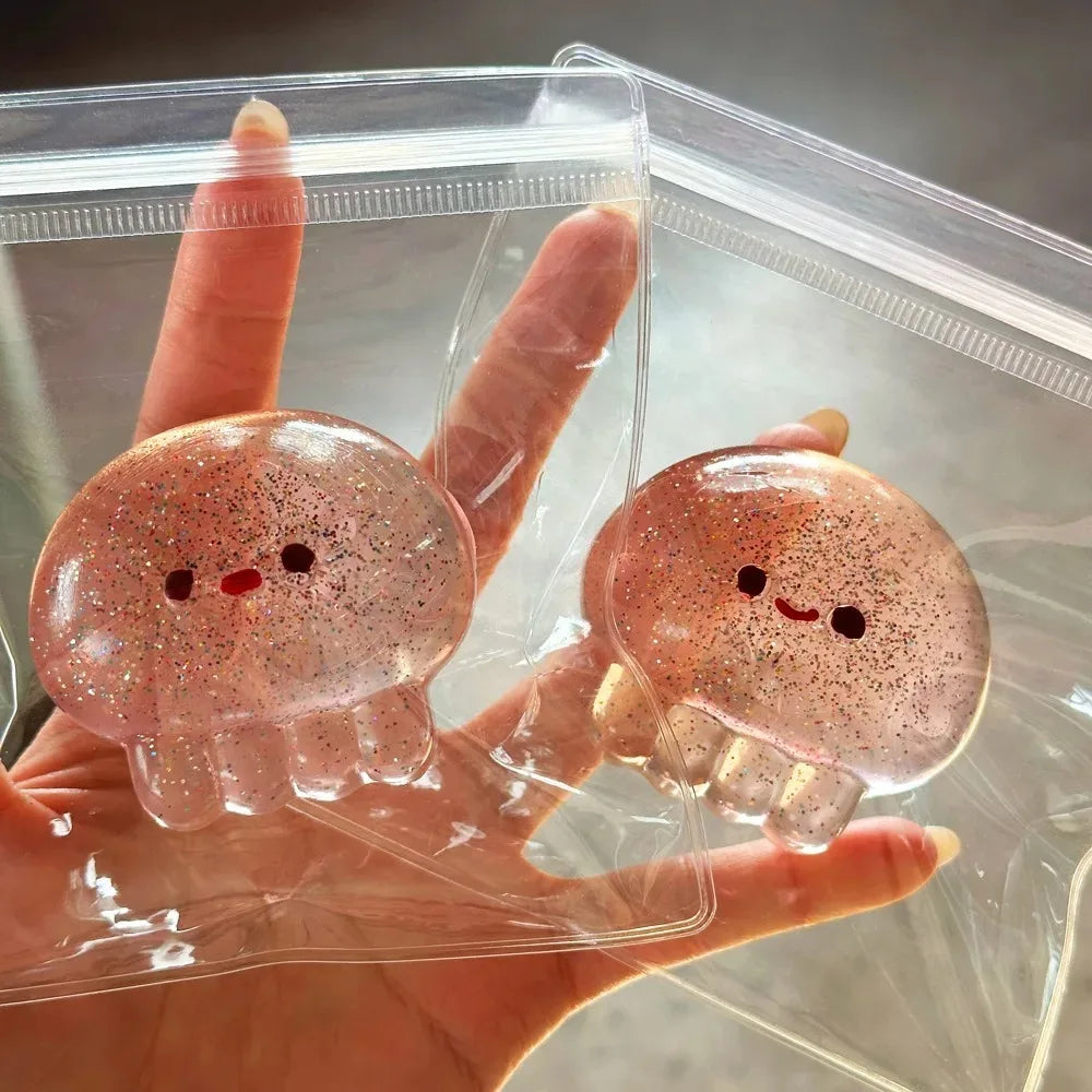 Jellyfish Squishy Toy | Soft Slow Rising Sensory Fidget for Stress Relief