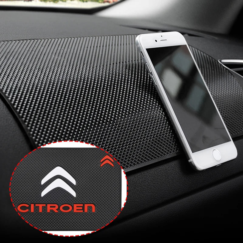 Car Anti Slip Mat Phone Holder | Non-Slip Dashboard Pad for Citroen Models