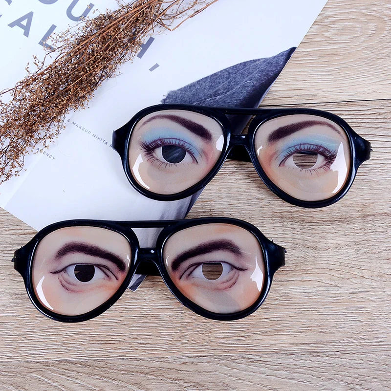 Eyeball Glasses | Novelty Halloween Party Photo Prop