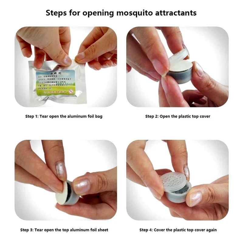 Mosquito Attractant Refill 5 Pack | Mosquito Lamp Lure Agent