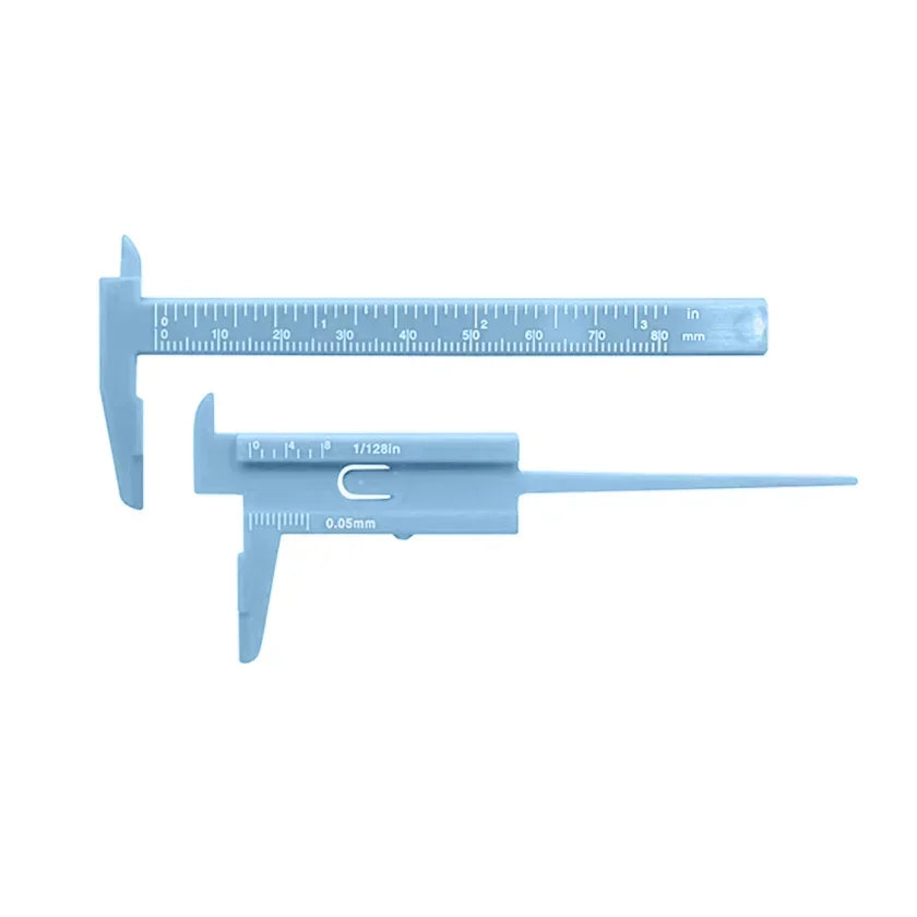 Student Plastic Vernier Caliper 0-80mm | Precision Measuring Tool for Students and DIY