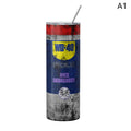 WD40 Dirty Pattern Thermos Cup | 20oz Insulated Stainless Steel Tumbler with Lid