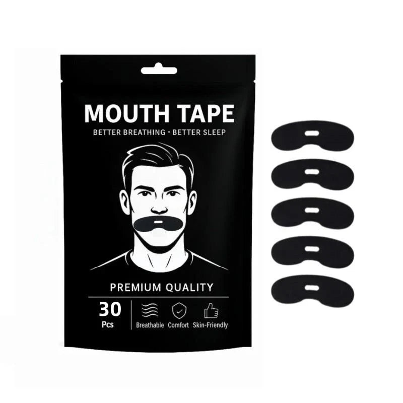 Anti-Snoring Sleep Patches 30 Pack | Nasal Breathing Strips for Better Sleep
