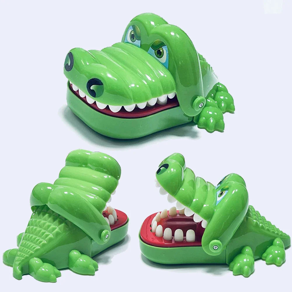 Crocodile Bites Fingers Game | Funny Alligator Tooth Reaction Toy for Kids