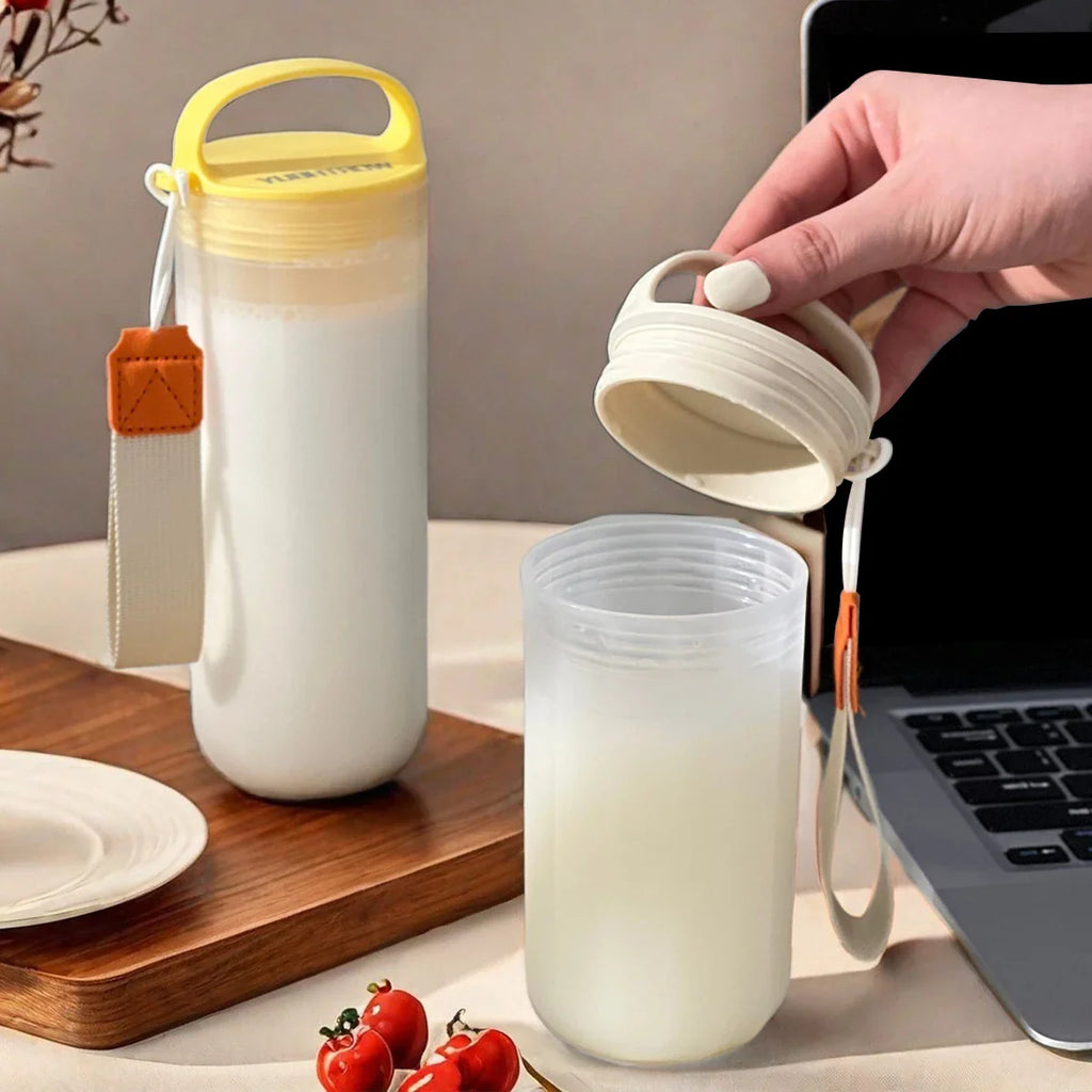 WORTHBUY Portable Plastic Water Bottle | Leak-proof Heat-resistant Tumbler for Travel and Sport