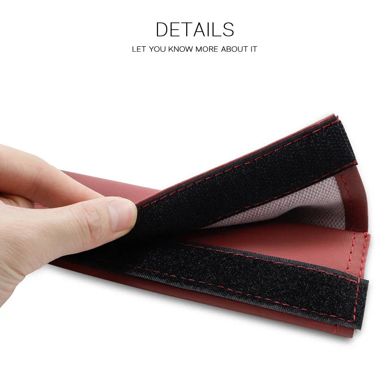Car Pu Leather Seat Belt Shoulder Protection Set | Interior Accessories for Lexus