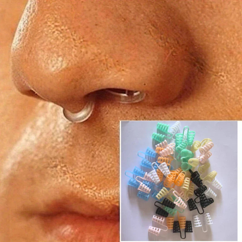 8-Color Anti-Snoring Nose Clip | No-Electricity Sleep Aid