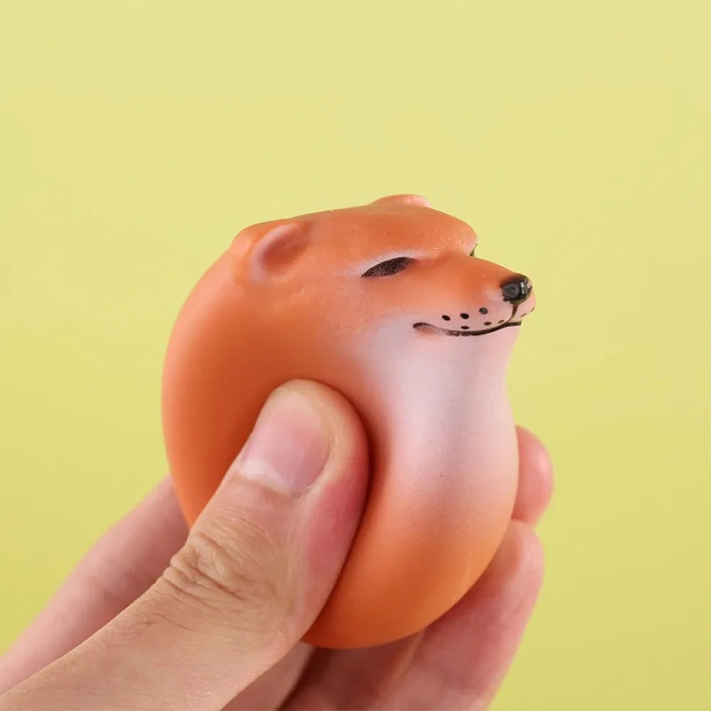 Shiba Inu Egg Squishy Toy | Stress Relief Slow Rebound Desk Decor