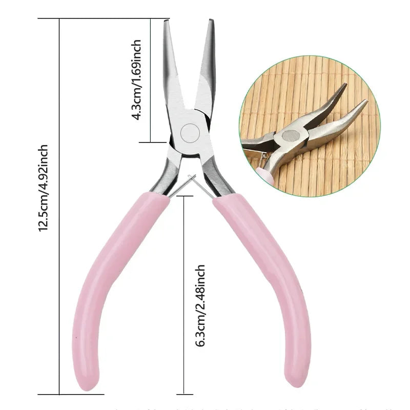 8 Style Jewelry Pliers Tools & Equipment Kit | DIY Jewelry Making Tool Set