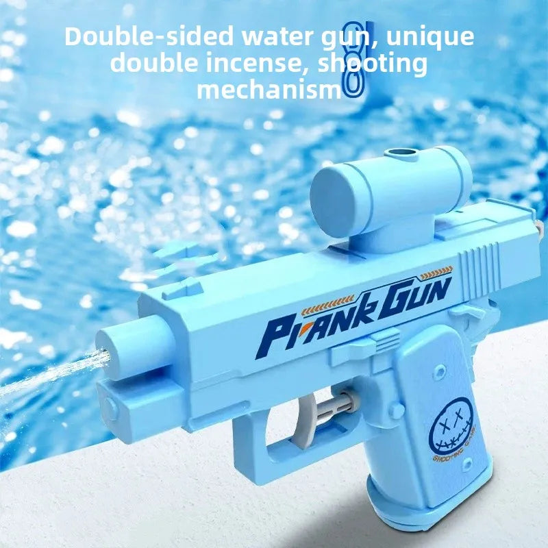 2-Way Reverse Splash Water Gun | Double Directional Prank Toy