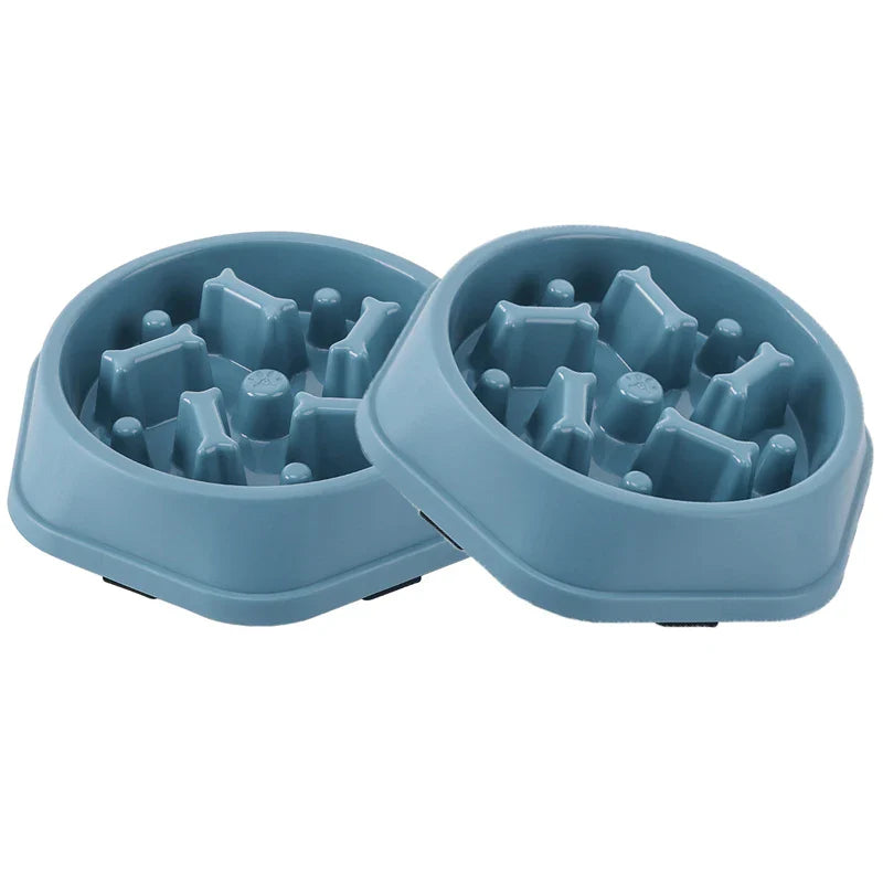 Slow Feeder Dog Bowl | Anti-Choking Puzzle Feeder for Small and Medium Dogs