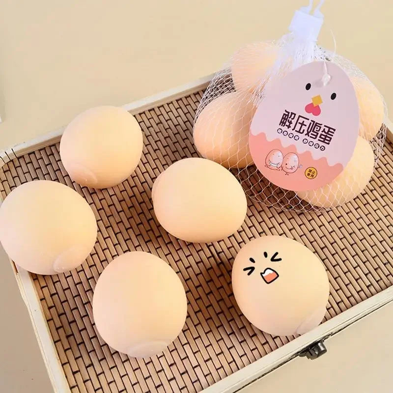 Smart Egg Squeeze Toys | Fun Stress Relief and Educational Decompression Balls