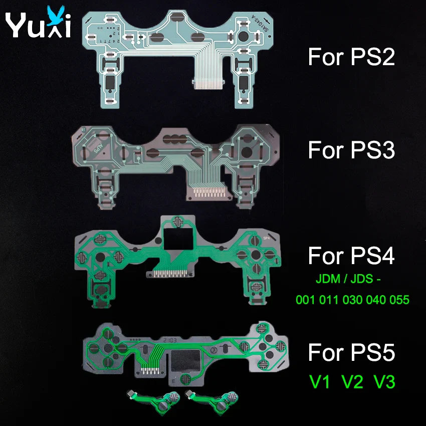 Conductive Film Replacement for PS2 PS3 PS4 PS5 Controllers | Repair Kit