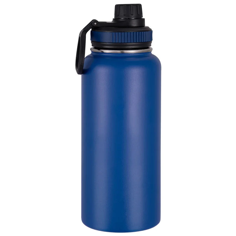 Large Sports Double Wall Stainless Steel Water Bottle | Insulated Thermos Vacuum Flask