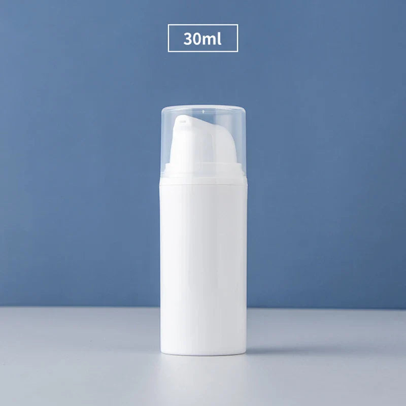 15/30/50ml Empty Airless Pump Bottles | Mini Lotion Vacuum Cosmetic Containers for Travel