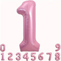 Pink Foil Number Balloon 40 inch | Birthday Party Decor