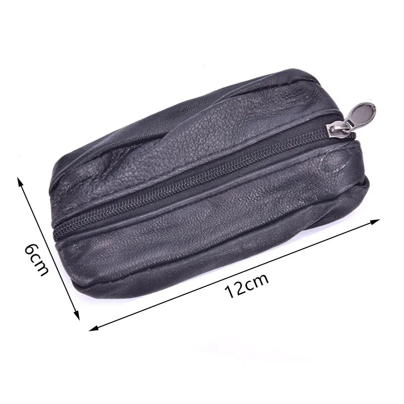 Mini Zipper Purse for Money and Coins | Small Soft Wallet