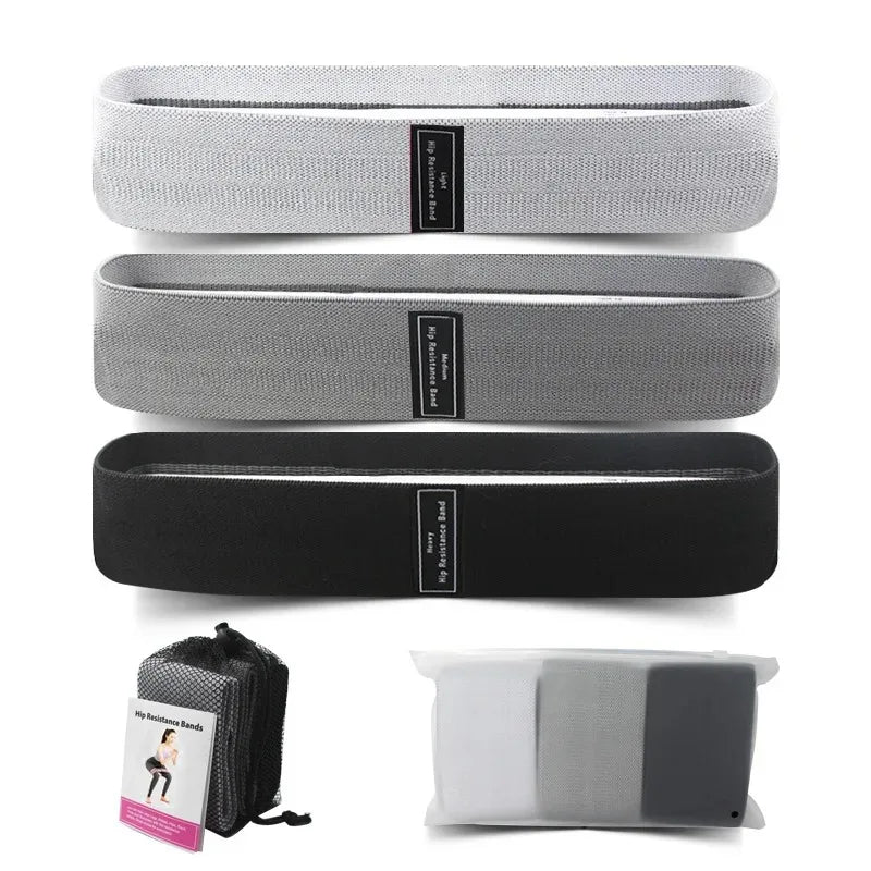 Crochet Gradient Color Resistance Band | Single Training Ring for Deep Squat and Glutes