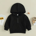 Kids Solid Color Hoodie | Long Sleeve Pullover for Toddlers