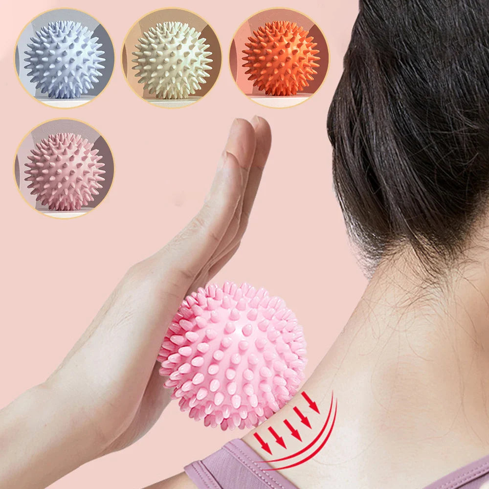 Hedgehog Massage Ball | Yoga Fascia Ball for Muscle Relaxation and Pain Relief
