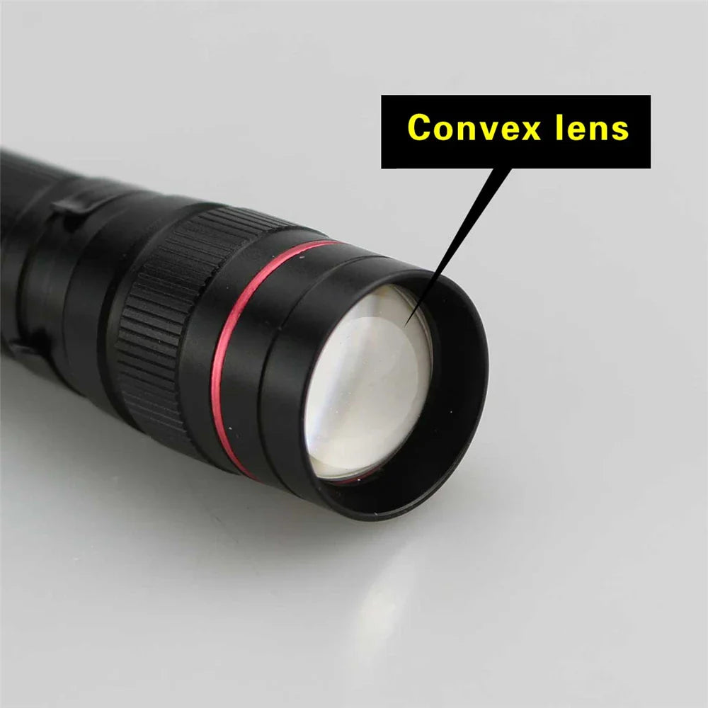 Mini Q5 LED Flashlight | Adjustable Zoom Flashlight for Camping and Hiking