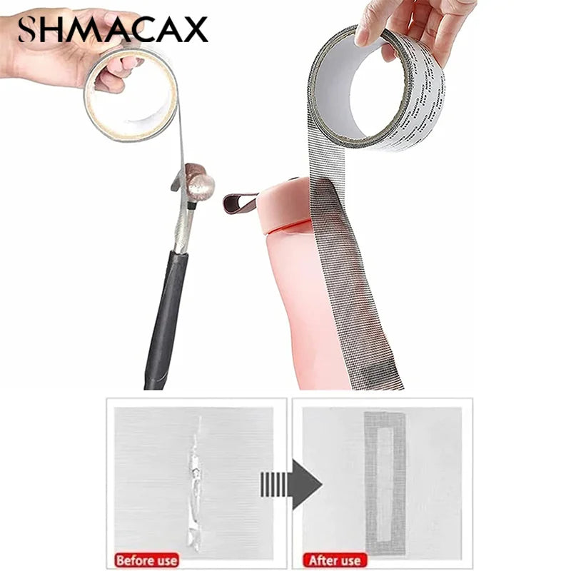 Window Mosquito Net Repair Tape | Self-Adhesive Screen Patch for Holes and Tears