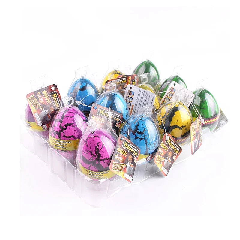 4PCS Magic Hatching Dinosaur Eggs | Water Grow Animal Science Toy