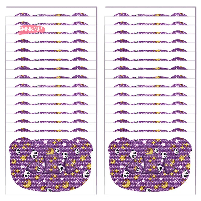 Cartoon Bear Anti-Snoring Mouth Patches for Kids | Safe Nose Breathing Sleep Aid