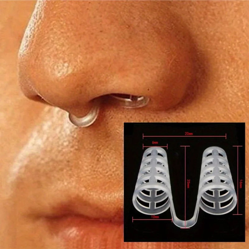 Nasal Dilators for Snoring | Soft Silicone Nose Vents for Better Breathing
