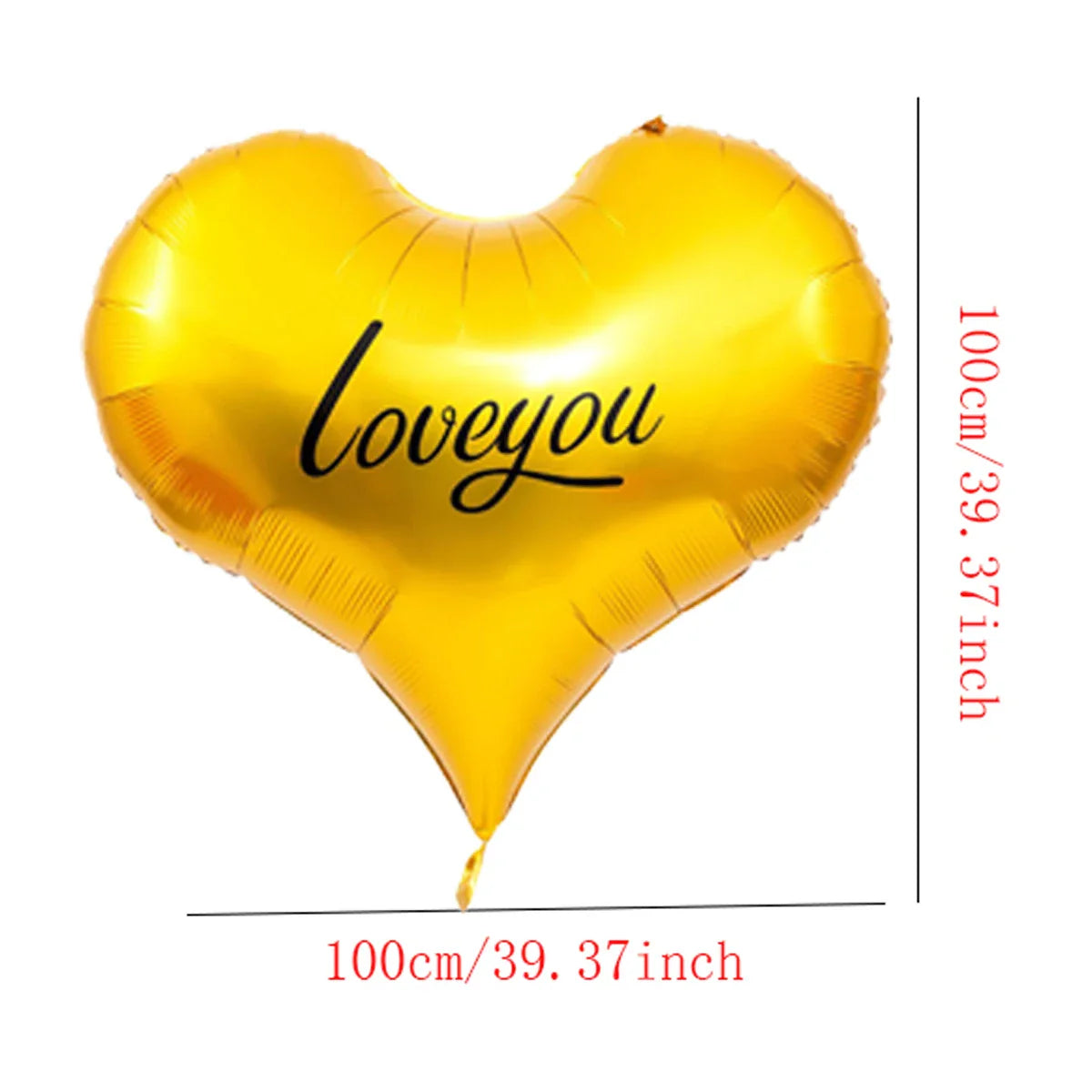 Heart to Heart Love Bear Balloon | Valentine's Day Decor with Stand