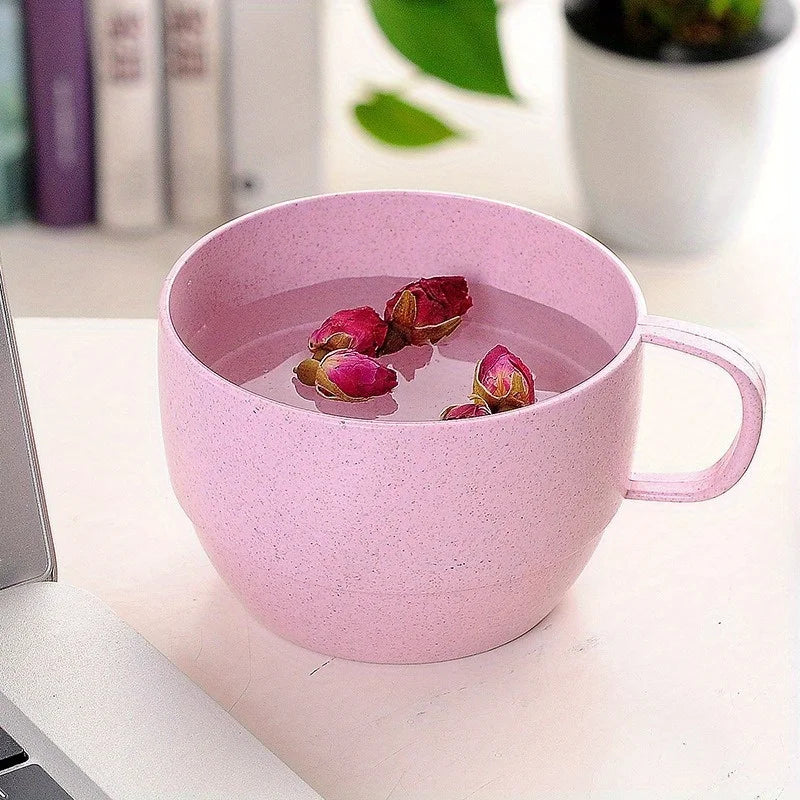 4pcs/set Multi-functional Minimalist Coffee Drink Cup | Portable Colorful Large Cup Set