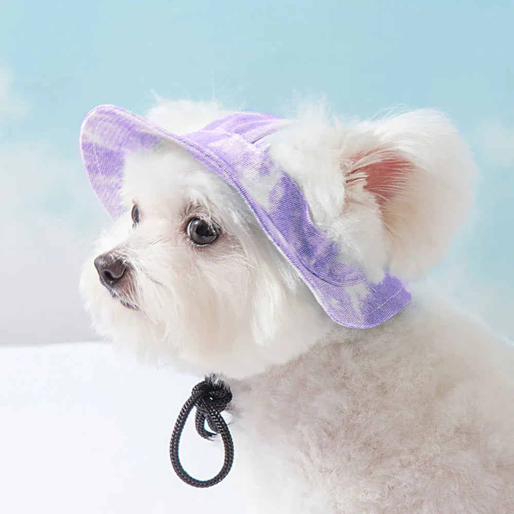 Breathable Pet Sun Hat | Cooling Shade for Small Dogs and Cats