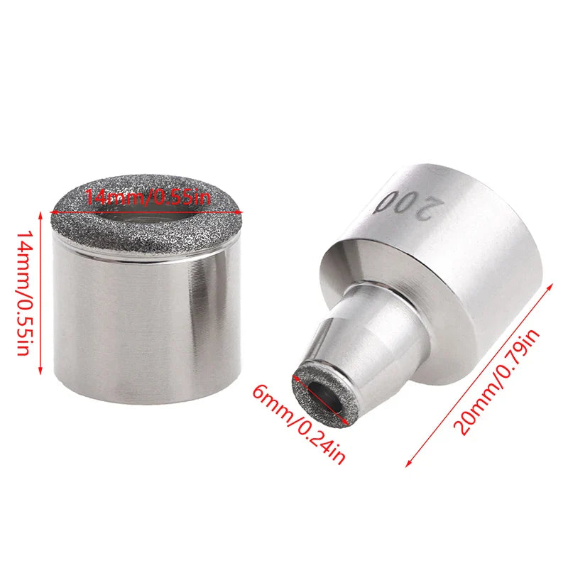 Microdermabrasion Tips Replacement | 100/150/200 Grit Diamond Dermabrasion Heads for Beauty Machines